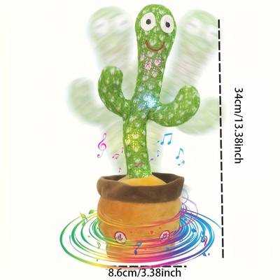 Talking Cactus Toy, Dancing Cactus Baby Toy