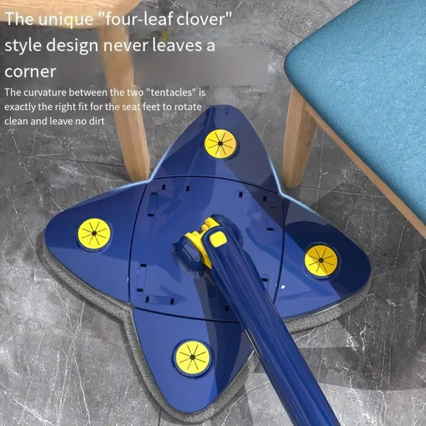 Adjustable Clover Dust Mop