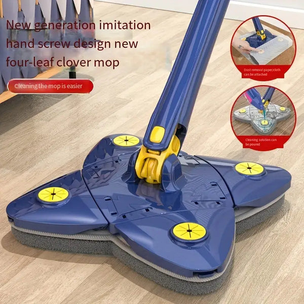 Adjustable Clover Dust Mop