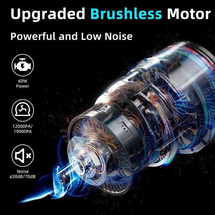 3-in-1 High-suction Vacuum Cleaner, Integrated Blowing And Suction