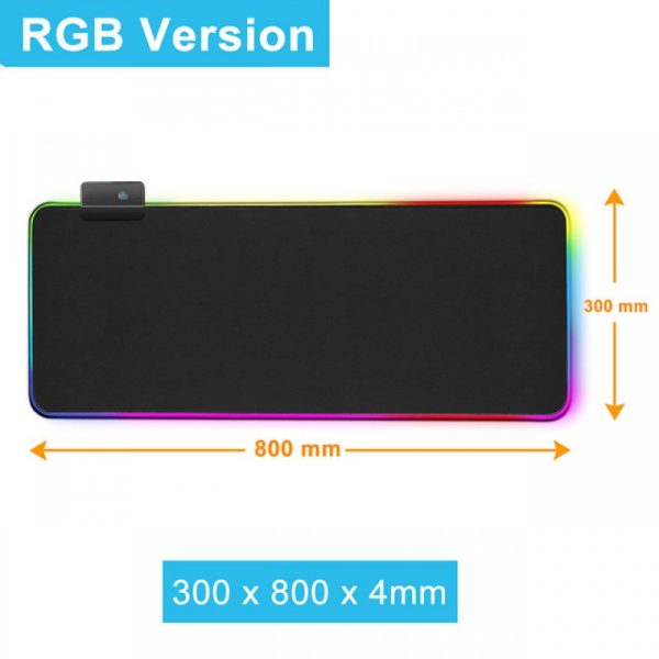 RGB Gaming Pad with RGB lights