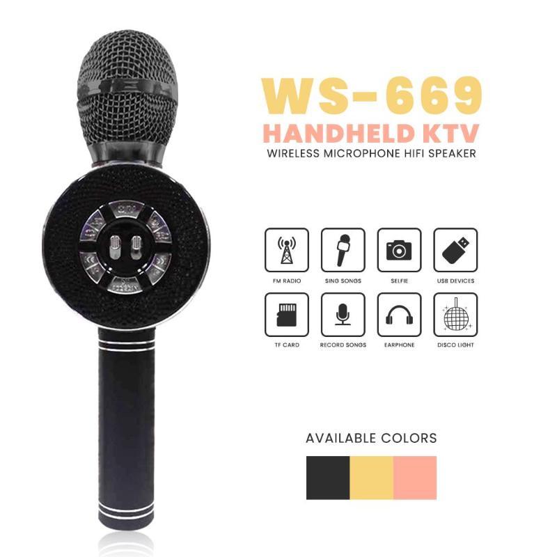 Wireless Karaoke Mic WS 669